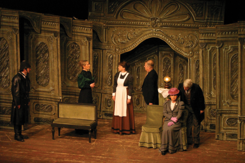 Soirée Ionesco - La Cantatrice chauve suivie de La Leçon - Théâtre de la Huchette © Benjamin Meignan